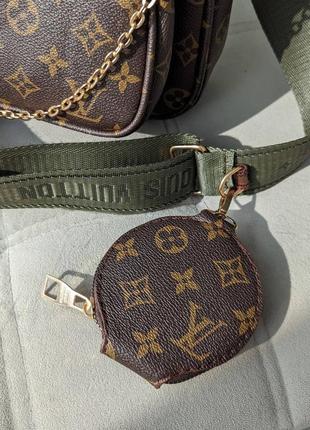 Сумка клатч louis vuitton 3 в 1 🔥4 фото