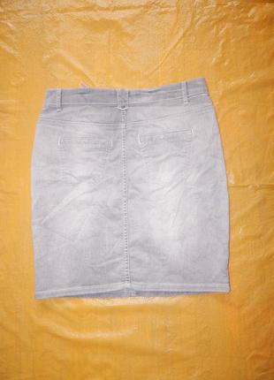 M-l, поб 48-52, новая джинсовая юбка карандаш kennys5 фото