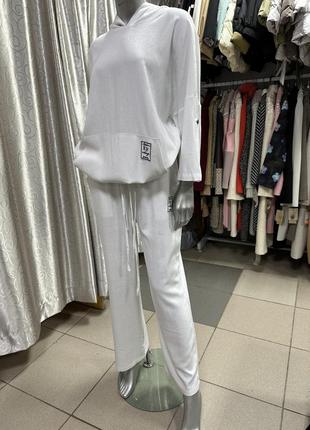 Костюм літній льон запалення