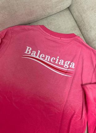 Розовый свитшот баленсиага balenciaga3 фото