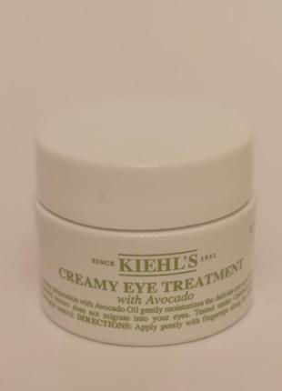 Kiehl's creamy eye treatment with avocado крем для кожи вокруг гл2 фото