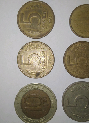 Продам монети росії