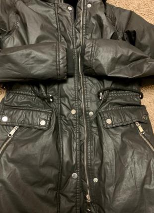 Куртка парка женская демисезонная коттон с пропиткой f&amp;f размер s/m7 фото