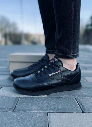 👉 reebok classic black 💣3 фото