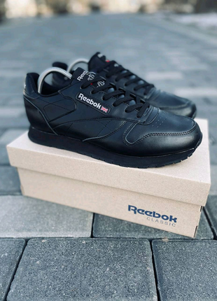 👉 reebok classic black 💣7 фото