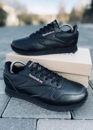 👉 reebok classic black 💣9 фото