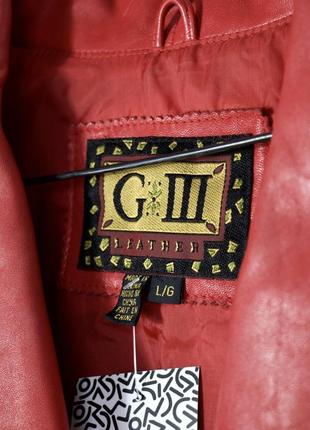 Красное кожаное пальто ct leather5 фото