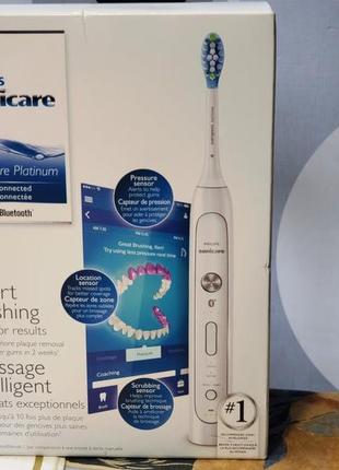 Ел. зубна щітка philips sonicare flexcare platinum connected1 фото