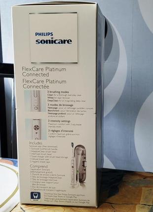 Ел. зубна щітка philips sonicare flexcare platinum connected4 фото