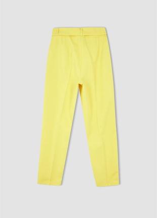 Женские желтые брюки брюки defacto s, м, l7 фото