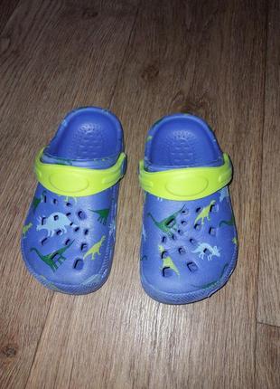 Кроксы с динозаврами 23-24рр.1 фото