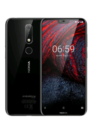 Nokia 6.1 plus 4/64gb black