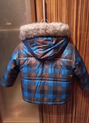 Зимова куртка+жилет 86р.2 фото