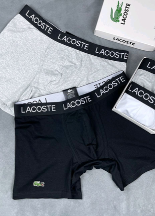 Чоловічі боксери lacoste2 фото