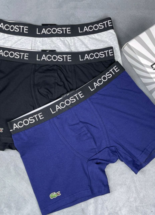 Чоловічі боксери lacoste8 фото