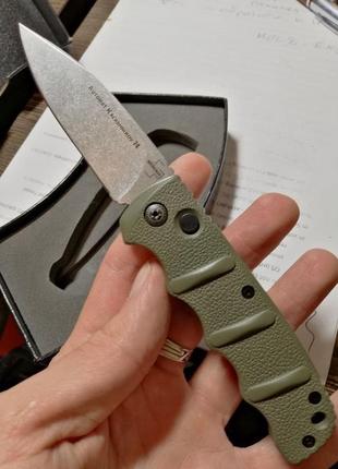 Складаний ніж boker kalashnikov automatic od green. сталь cts-xhp