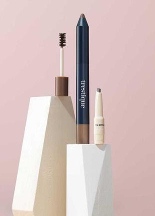 Олівчик + гель для брів trestique define sculpt set brow pencil