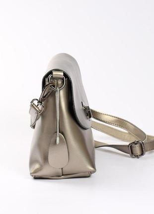 Женская сумка через плечо из натуральной кожи5 фото