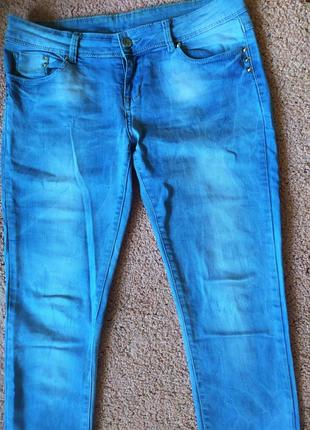 Классные штаны джинсы скини р.31  s-m4 фото