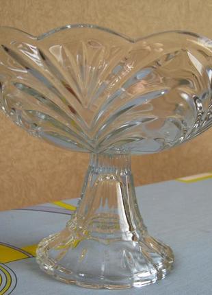 Нова скляна ваза в заводській упаковці. виробник - іран7 фото