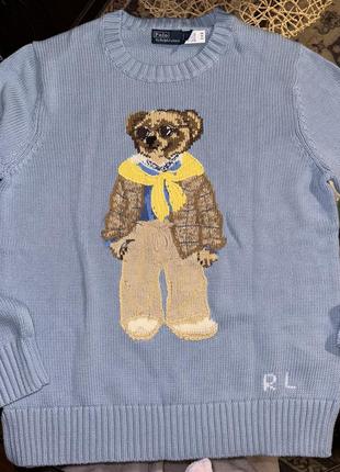 Свитер бренда polo ralph lauren bear и4 фото