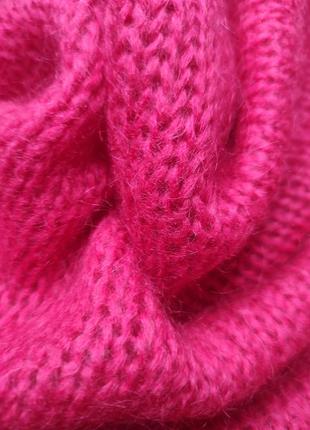 In wear светр світер кід мохер рожевий павутинка паутинка розовый теплый5 фото