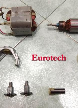 Запчасти двигатель на триммер eurotec eurotech