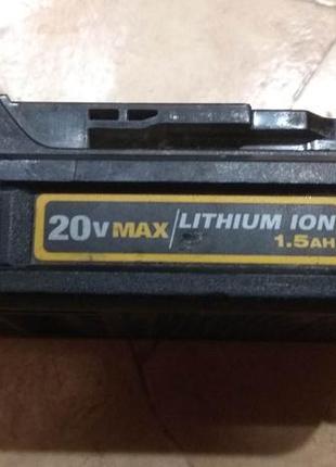 Аккумулятор батарея dewalt dcb201 оригинал 2