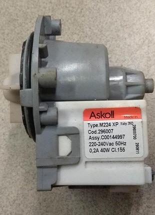 Помпа насос askoll m224 xp 296007 стиральной машины electrolux