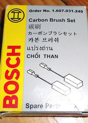 Щётки угольные bosch h43 6х12,5х22 оригинал 1607014129