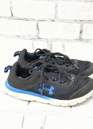 Кроссовки детские черные 39 размер under armour2 фото