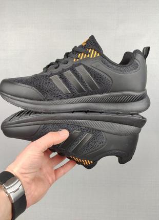 Мужские кроссовки adidas terrex speed black/orange3 фото