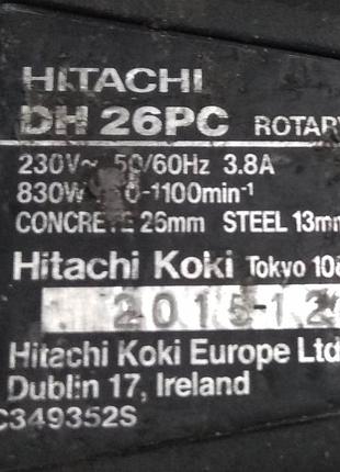Запчасти на перфоратор hitachi dh 26pc dh26pc 10