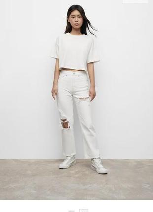 Белые джинсы mango xxs