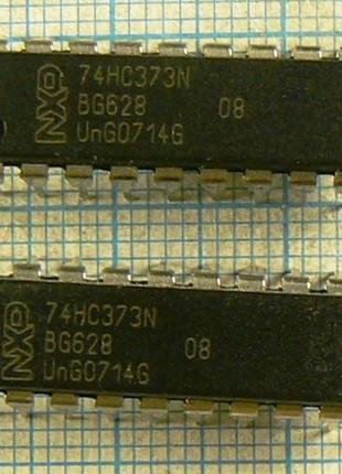Лот: 18 × 8 ₴ = 144 ₴ 74hc373n dip20 nxp (74hc373 564ір22 кр1564ір22 регістр-засувка z)