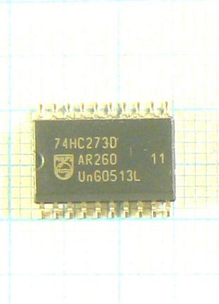 Лот: 15 × 8 ₴ = 120 ₴ 74hc273d so20 ph (74hc273 1564ір35 кф1564ір35 регістр 8-розрядний)