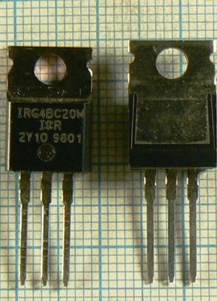 Irg4bc20w (g4bc20w ir) n 600v 13(52)a 60w 3000ma/v 150khz -55…+150°c 150ns igbt to220