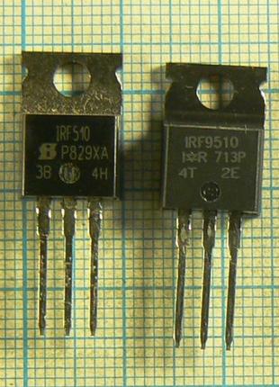 Лот на вибір: irf9510 irf520 irf9520 irf530 irf540