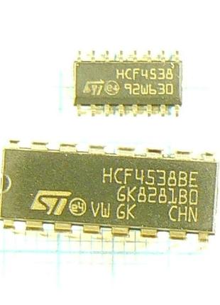 Лот: 13 × 10 ₴ = 130 ₴ 4538n dip16 (4538 hcf4538be stm оригінал подвійний мультивібратор)
