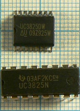 Uc3825dw so16 (uc3825 uc3825d) 9...25v 22ma 360...440khz/1mhz 12v/mks шим ti оригінал