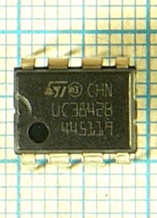 Лот: 11 × 11.29 ₴ = 124 ₴ uc3842b dip8 11.5...25v 450khz 1a шим контроллер uc3842