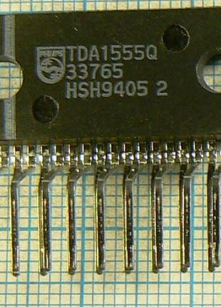 Tda1555q ssip15 6...18v 4×11w 4ohm унч (tda1555 tda1554q tda1554) philips оригінал