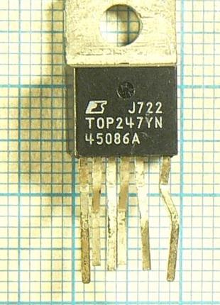 Top247yn to220-6 top247y top247 125w 85...265v 66/132khz 78% 3.6a 1.95ohm 700v шим контроллер