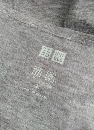 Еластична якісна футболка uniqlo4 фото