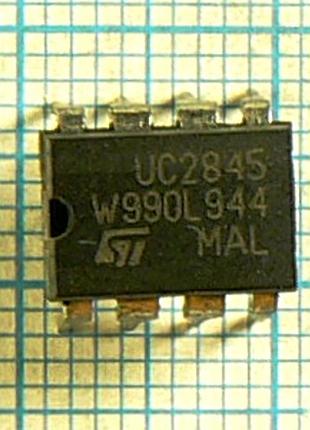 Лот: 4 × 31.44 ₴ = 125 ₴ uc2845 dip8 12...25v 500khz 180ma шим контроллер