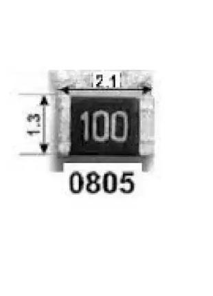 Лот на выбор: 4000 × 0.03₴ = 120 ₴ резисторы smd 0805 (2.03×1.25мм) 1/8вт 0ом...10мом 100 видов
