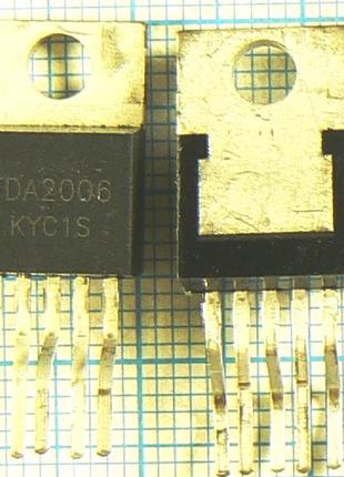 Лот: 3 × 42 ₴ = 126 ₴ tda2006 to220-5 ±6...±15v 12w 4ohm унч (174ун19 к174ун19 tda2030)