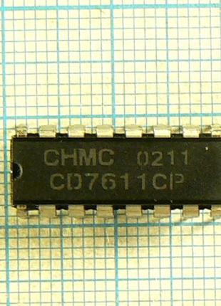 Лот: 10 × 14 ₴ = 140 ₴ cd7611cp dip16 12v тб відеопідсилювач (cd7611 cd7611c ta7611)