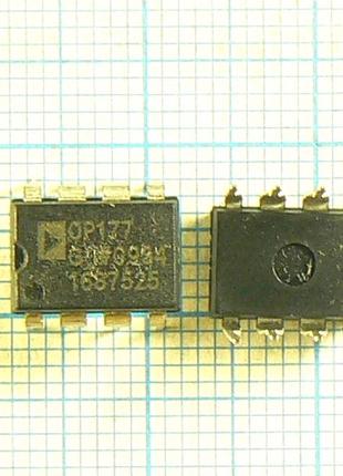 Лот: 2 × 62.00 ₴ = 124 ₴ op177gp dip8 (op177g op177) ±15v uip = 10mkv 130db 0.6mhz 0.3v/mks оу