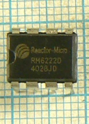 Лот: 8 × 15.50 ₴ = 124 ₴ rm6222d dip8 12v 1.5a 50khz 20w шим контроллер (rm6222)